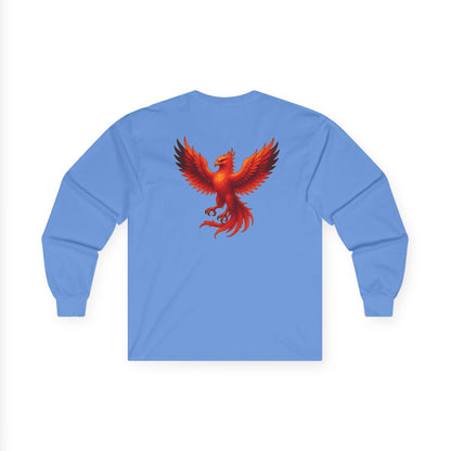 True Souls Phoenix Graphic on Back Long Sleeve Tee