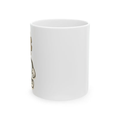 Gear Head - Funny Ceramic Mug - 11oz & 15oz Ceramic Coffee Cup