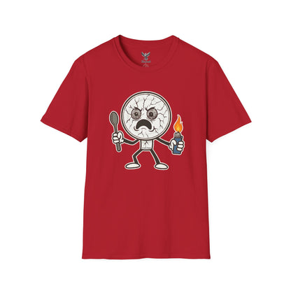 Crack Head - Funny Unisex Softstyle T-Shirt Graphic