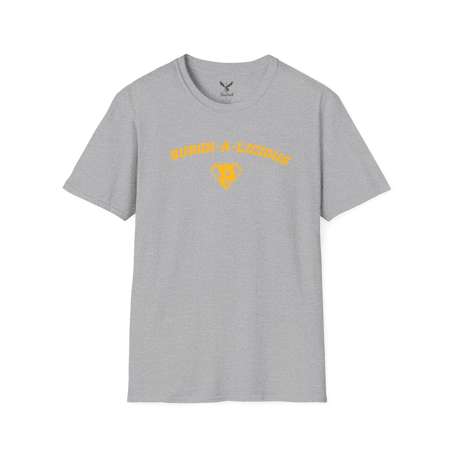 Burgh-A-Licious - City of Steel - Unisex Softstyle T-Shirt Graphic