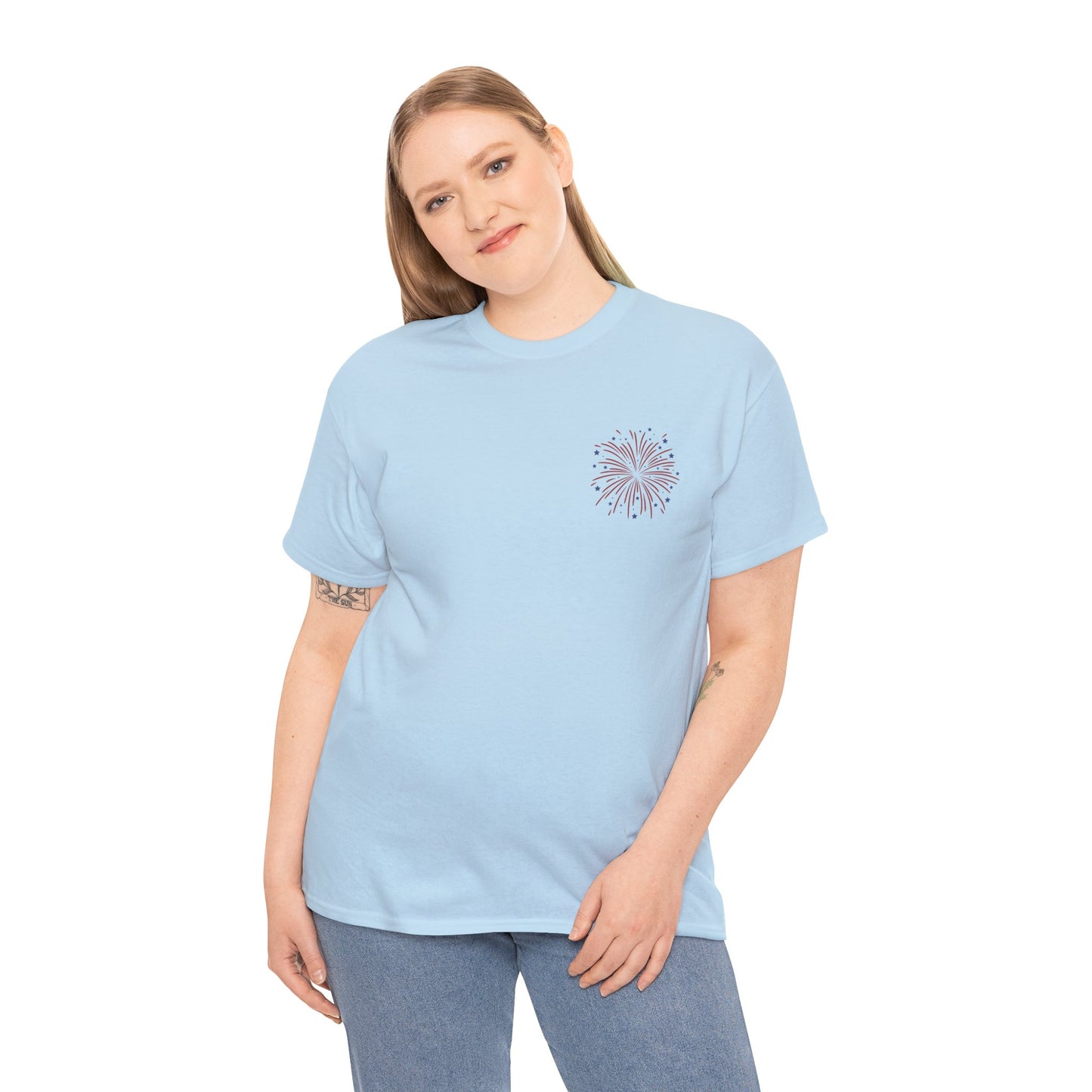 Fourth of July Freedom Tee - Unisex Cotton Shirt for Independence Day - Direct to Garment