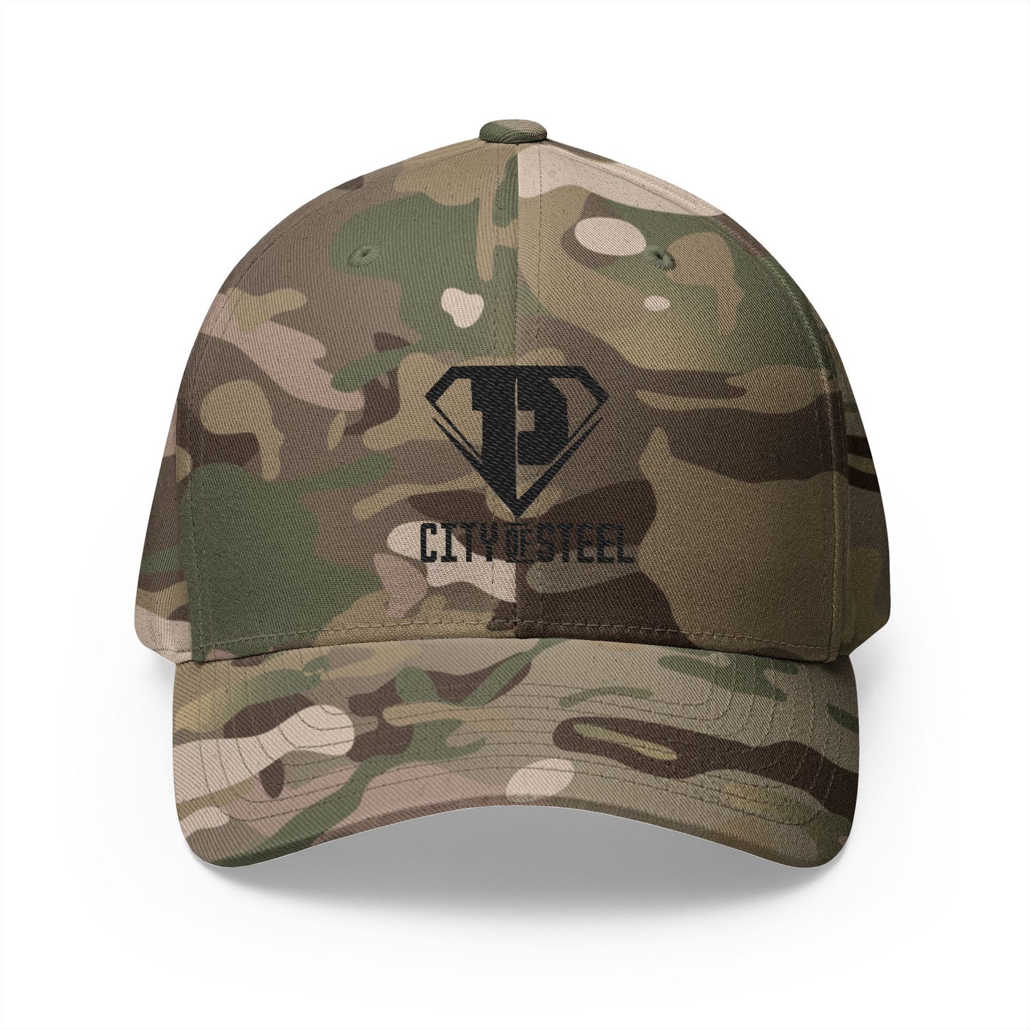 City Of Steel - Trendy Embroidered Cap, Stylish Hat for City Lovers, Perfect Gift for Father’s Day, Summer Outings, Casual Wear