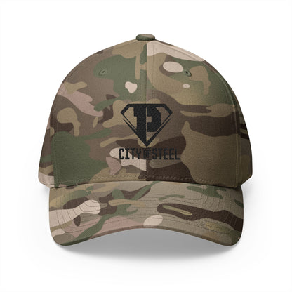 City Of Steel - Trendy Embroidered Cap, Stylish Hat for City Lovers, Perfect Gift for Father’s Day, Summer Outings, Casual Wear