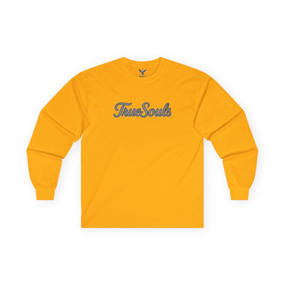 True Souls Black & White Phoenix on Back Long Sleeve Tee