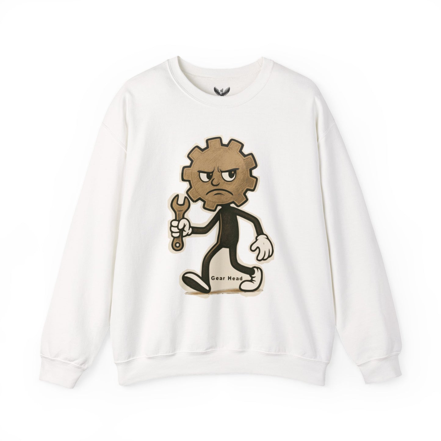 Gear Head - Unisex Crewneck Sweatshirt - Comfortable Stylish Apparel for Everyday Wear