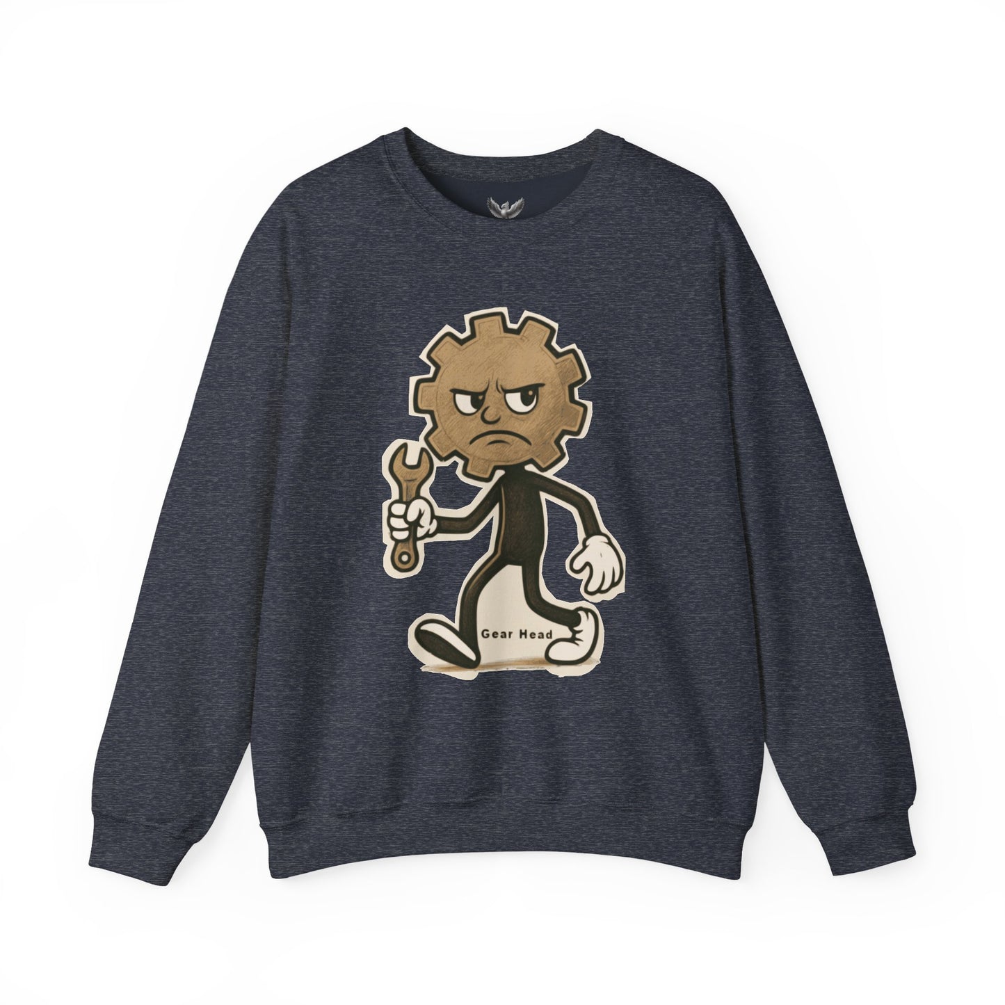 Gear Head - Unisex Crewneck Sweatshirt - Comfortable Stylish Apparel for Everyday Wear
