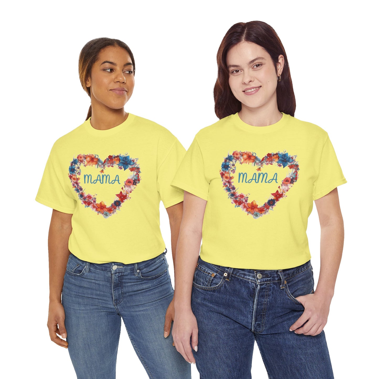 Flower Heart Mama Tee
