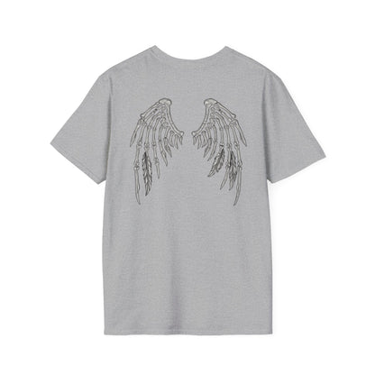 Almost An Angel - Unisex Softstyle T-Shirt - Direct to Garment