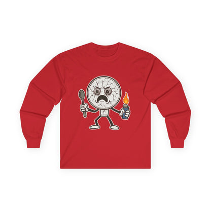 Crack Head- Long Sleeve Tee - Unisex Ultra Cotton Shirt