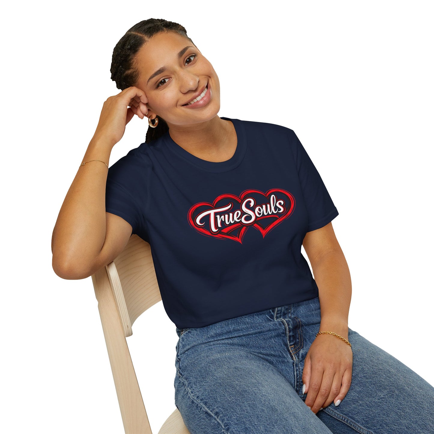 True Souls Double-Heart Graphic Tee