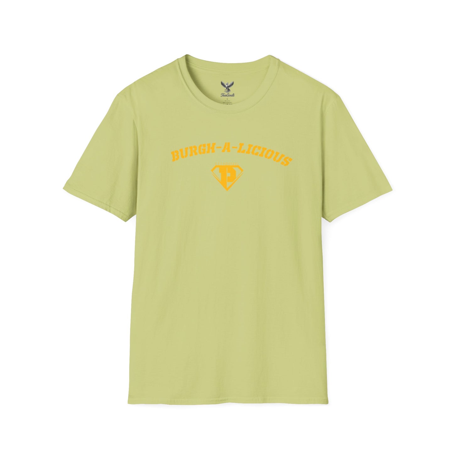 Burgh-A-Licious - City of Steel - Unisex Softstyle T-Shirt Graphic