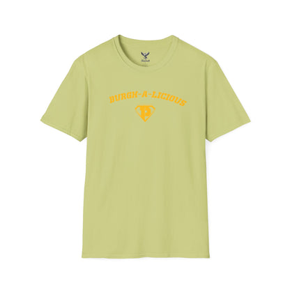 Burgh-A-Licious - City of Steel - Unisex Softstyle T-Shirt Graphic