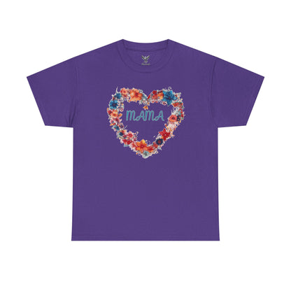 Flower Heart Mama Tee