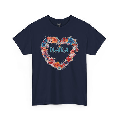 Flower Heart Mama Tee