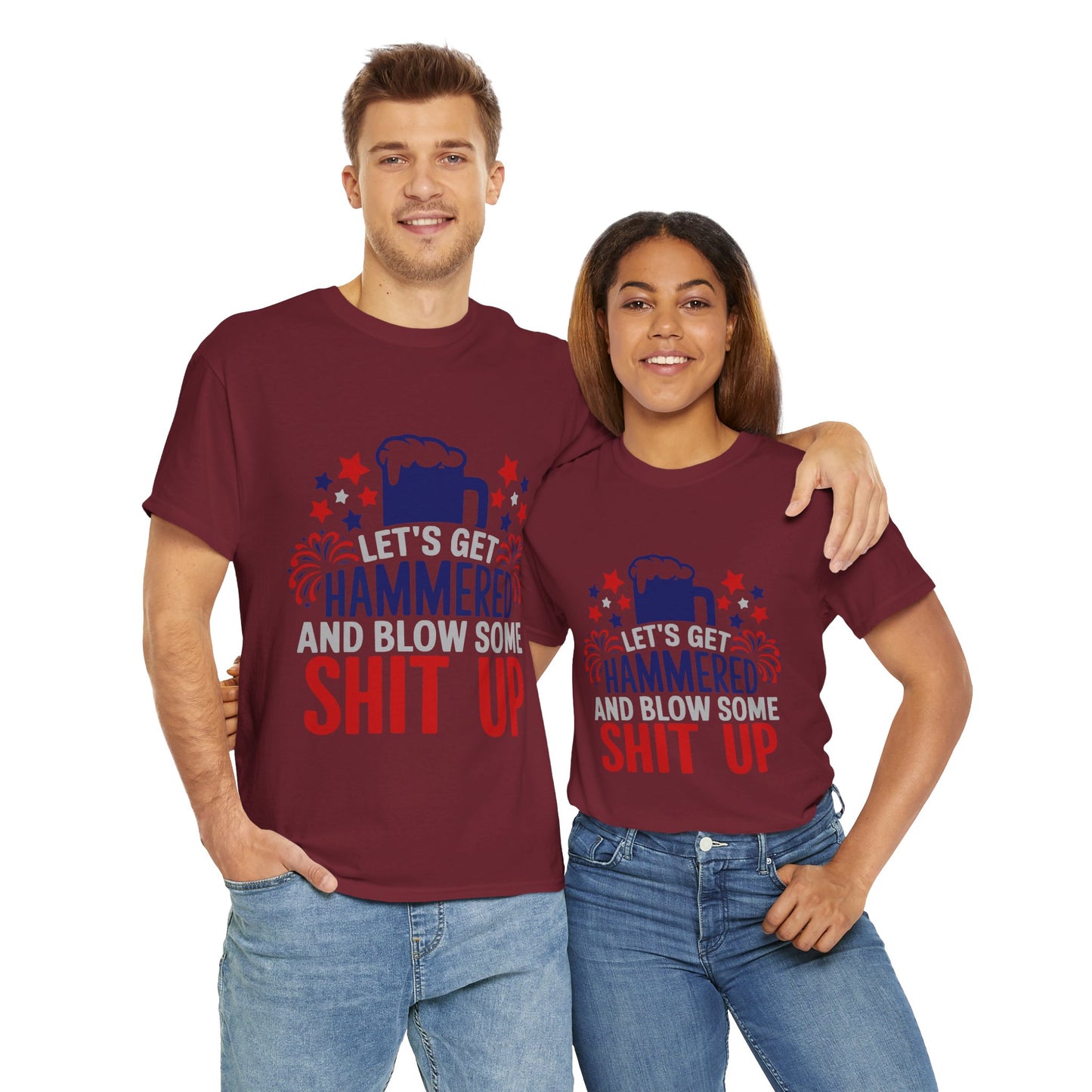 Let's Get Hammered Tee - Direct to Garment