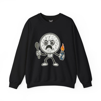 Crack Head - Unisex Crewneck Sweatshirt - Comfortable Stylish Apparel for Everyday Wear