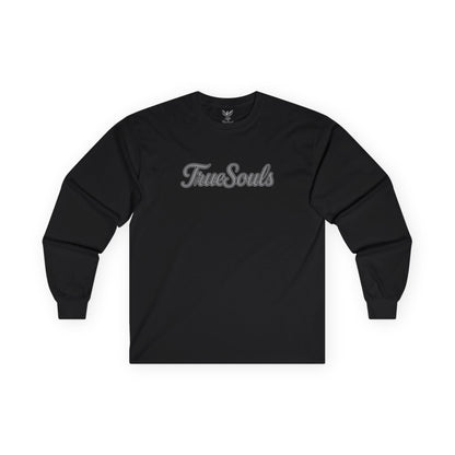 True Souls Black & White Phoenix on Back Long Sleeve Tee