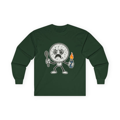 Crack Head- Long Sleeve Tee - Unisex Ultra Cotton Shirt