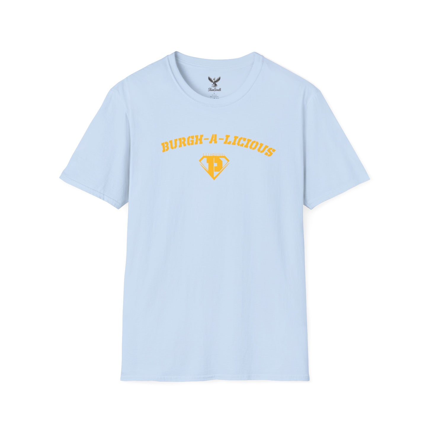 Burgh-A-Licious - City of Steel - Unisex Softstyle T-Shirt Graphic