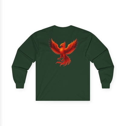 True Souls Phoenix Graphic on Back Long Sleeve Tee