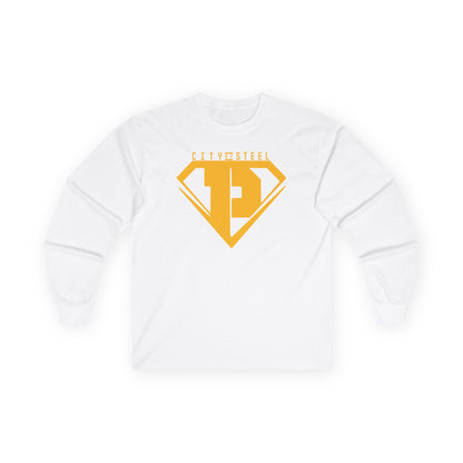 City of Steel - Long Sleeve Tee, Unisex Graphic Tee, Casual Wear