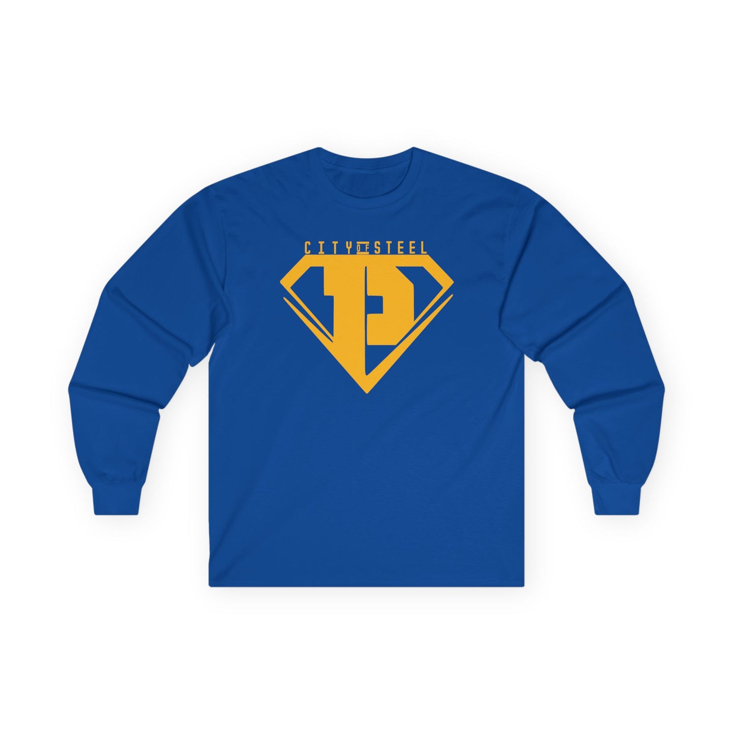 City of Steel - Long Sleeve Tee, Unisex Graphic Tee, Casual Wear
