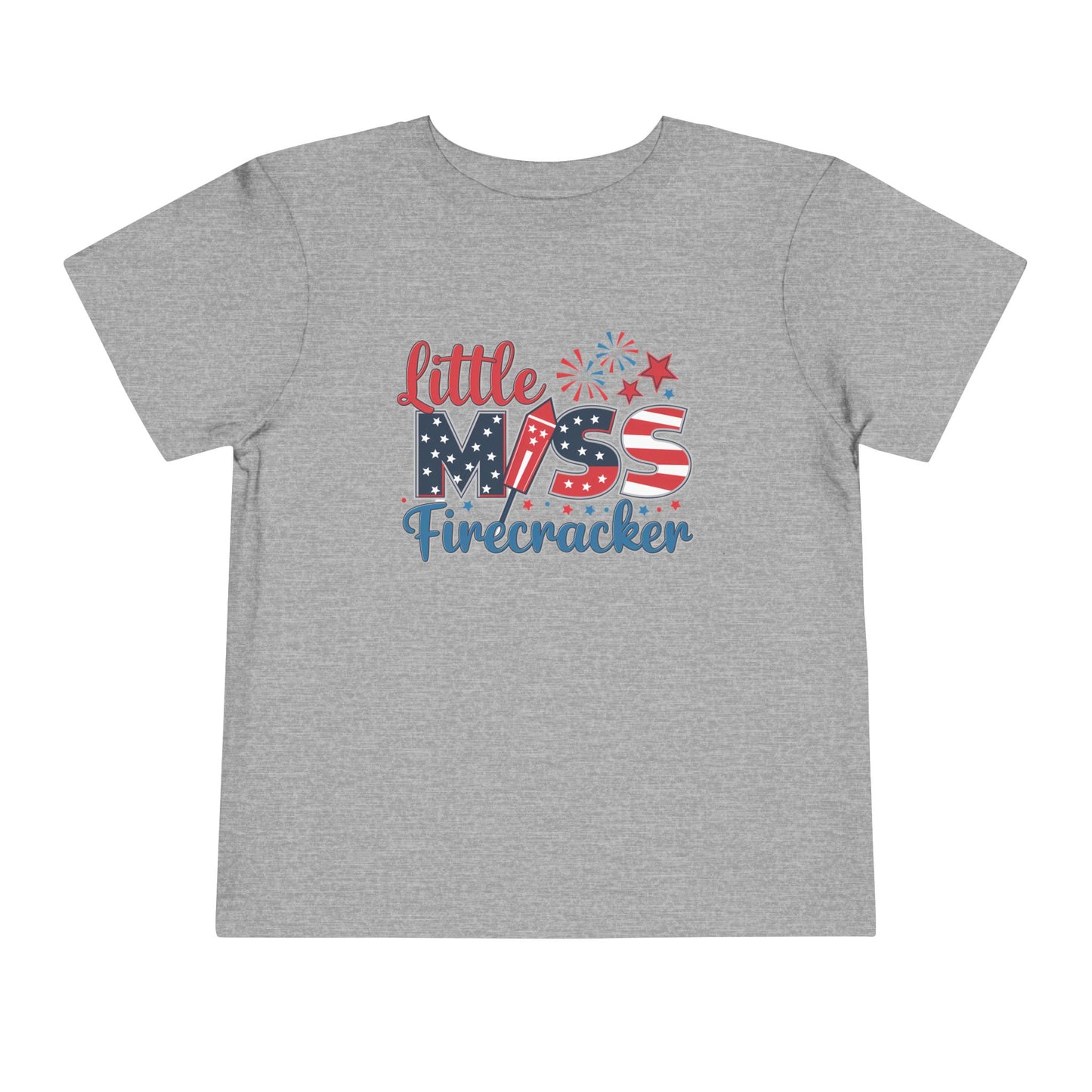 Little Miss Firecracker Toddler Tee- Direct to Garment