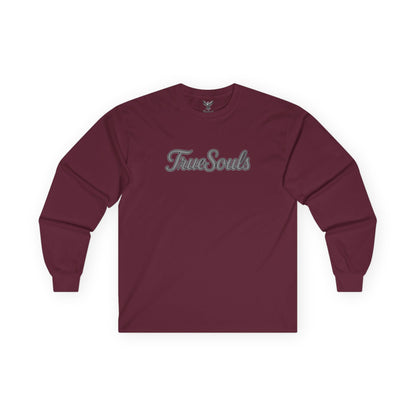 True Souls Black & White Phoenix on Back Long Sleeve Tee