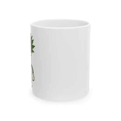 Pot Head - Funny Ceramic Mug - 11oz & 15oz Ceramic Coffee Cup