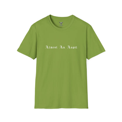 Almost An Angel - Unisex Softstyle T-Shirt - Direct to Garment