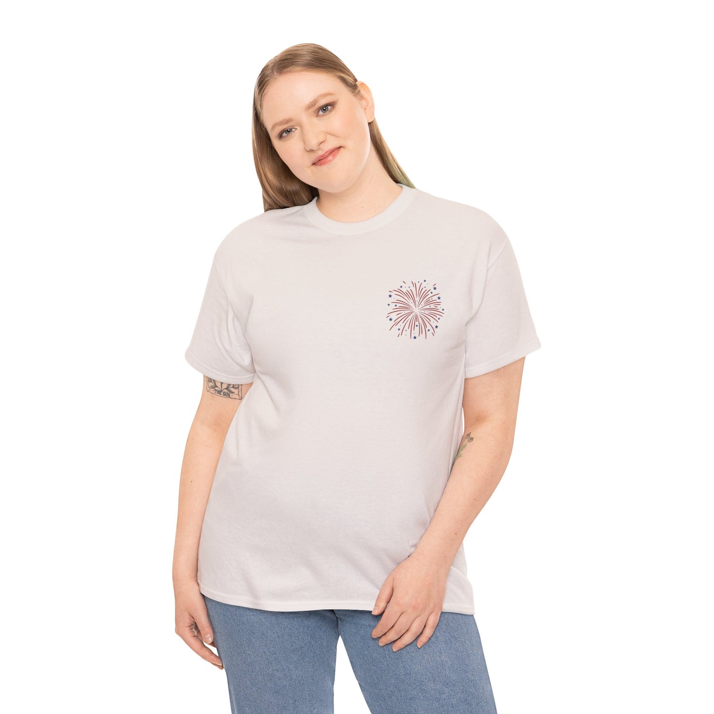 Fourth of July Freedom Tee - Unisex Cotton Shirt for Independence Day - Direct to Garment