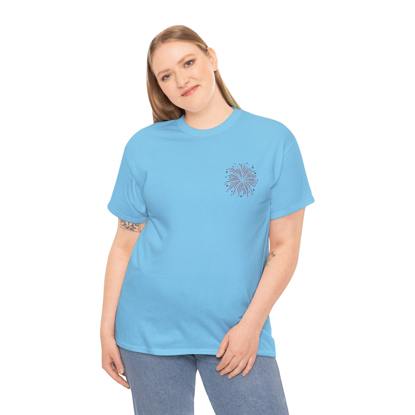 Fourth of July Freedom Tee - Unisex Cotton Shirt for Independence Day - Direct to Garment