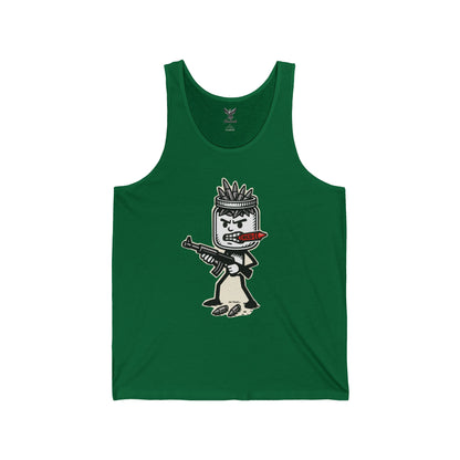 Jar Head - Unisex Jersey Tank - Bold Graphic Tee for Everyday Wear
