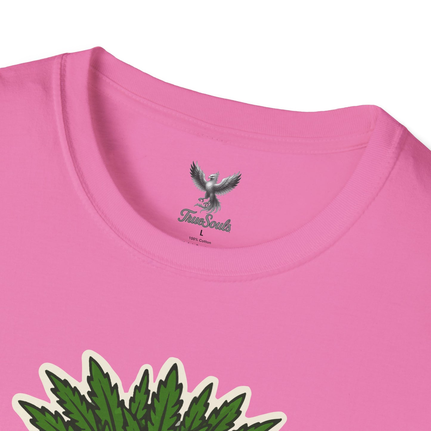 Pot Head - Funny Cannabis Plant T-Shirt - Unisex Softstyle Tee