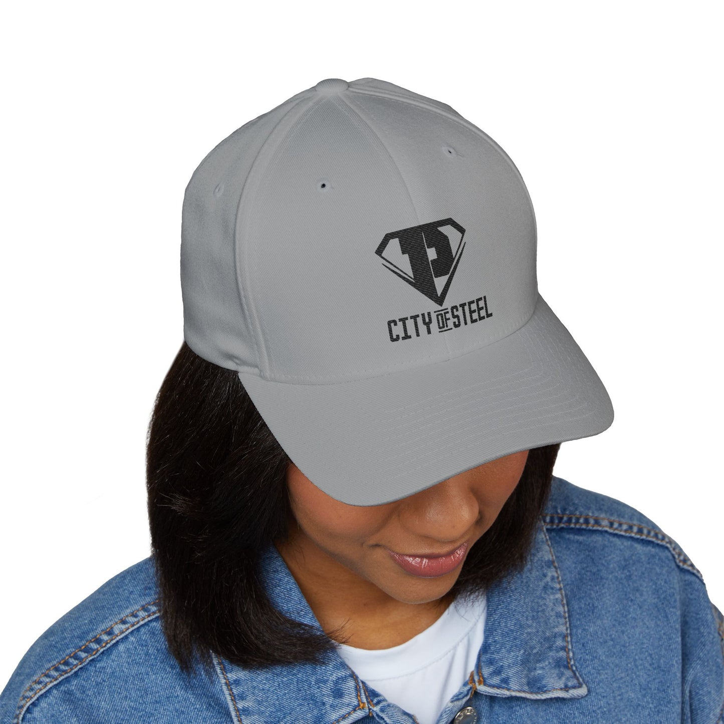 City Of Steel - Trendy Embroidered Cap, Stylish Hat for City Lovers, Perfect Gift for Father’s Day, Summer Outings, Casual Wear