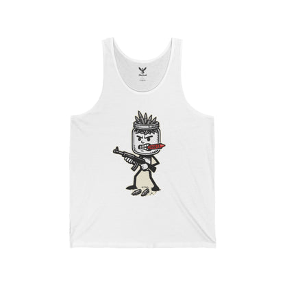 Jar Head - Unisex Jersey Tank - Bold Graphic Tee for Everyday Wear