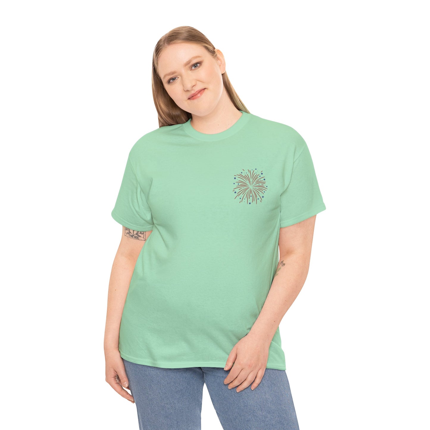 Fourth of July Freedom Tee - Unisex Cotton Shirt for Independence Day - Direct to Garment