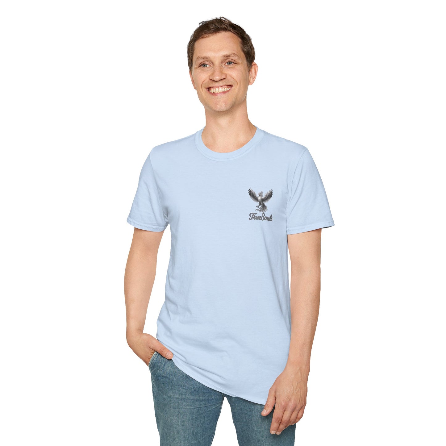 Phoenix Crest Pocket T‑Shirt