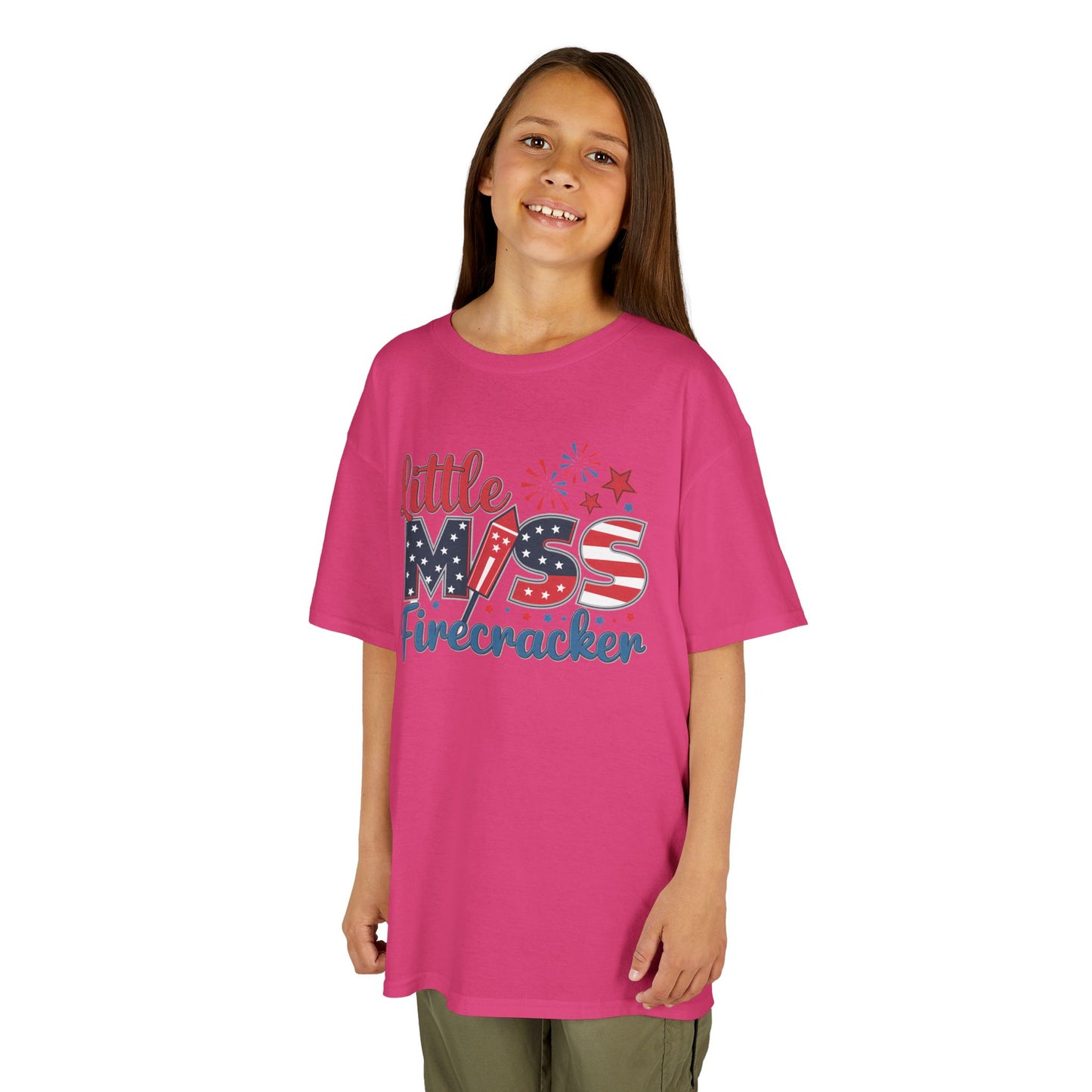 Little Miss Firecracker Kids Tee - Direct to Garment