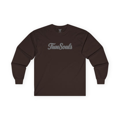 True Souls Black & White Phoenix on Back Long Sleeve Tee