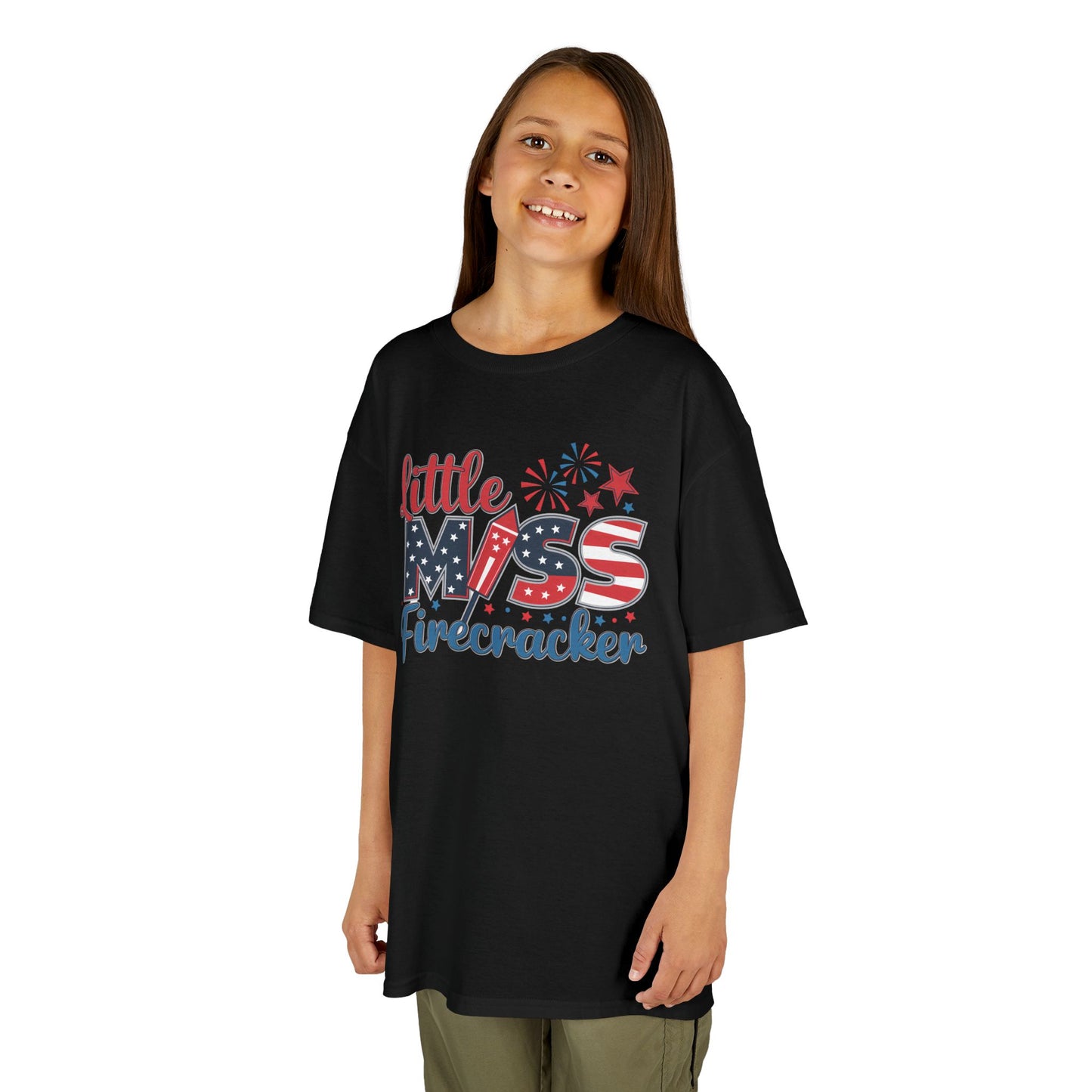 Little Miss Firecracker Kids Tee - Direct to Garment