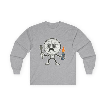 Crack Head- Long Sleeve Tee - Unisex Ultra Cotton Shirt