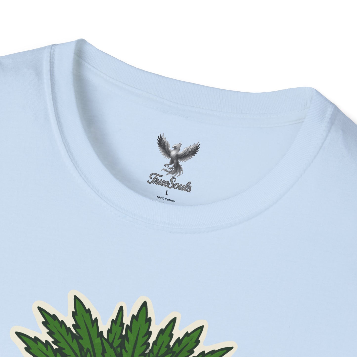 Pot Head - Funny Cannabis Plant T-Shirt - Unisex Softstyle Tee