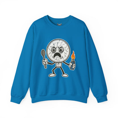 Crack Head - Unisex Crewneck Sweatshirt - Comfortable Stylish Apparel for Everyday Wear