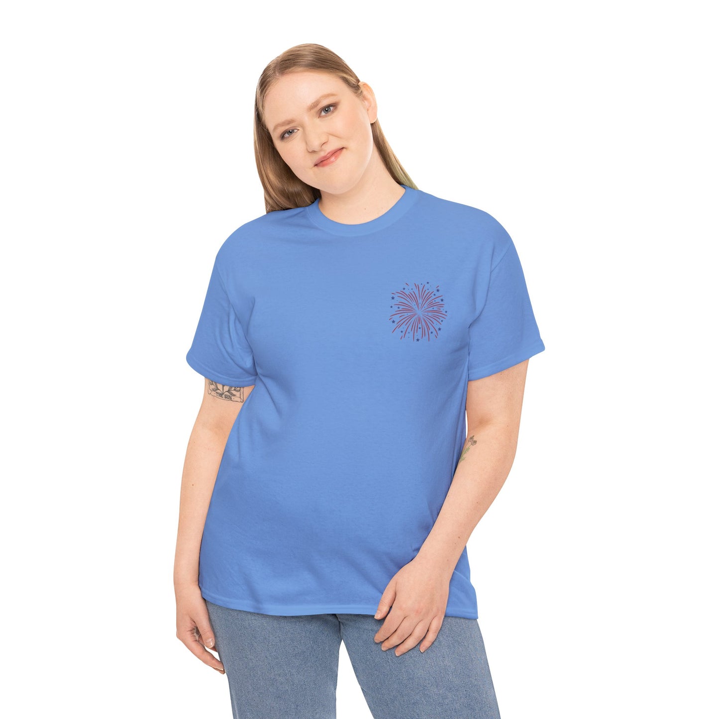 Fourth of July Freedom Tee - Unisex Cotton Shirt for Independence Day - Direct to Garment