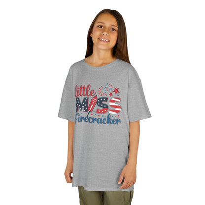 Little Miss Firecracker Kids Tee - Direct to Garment