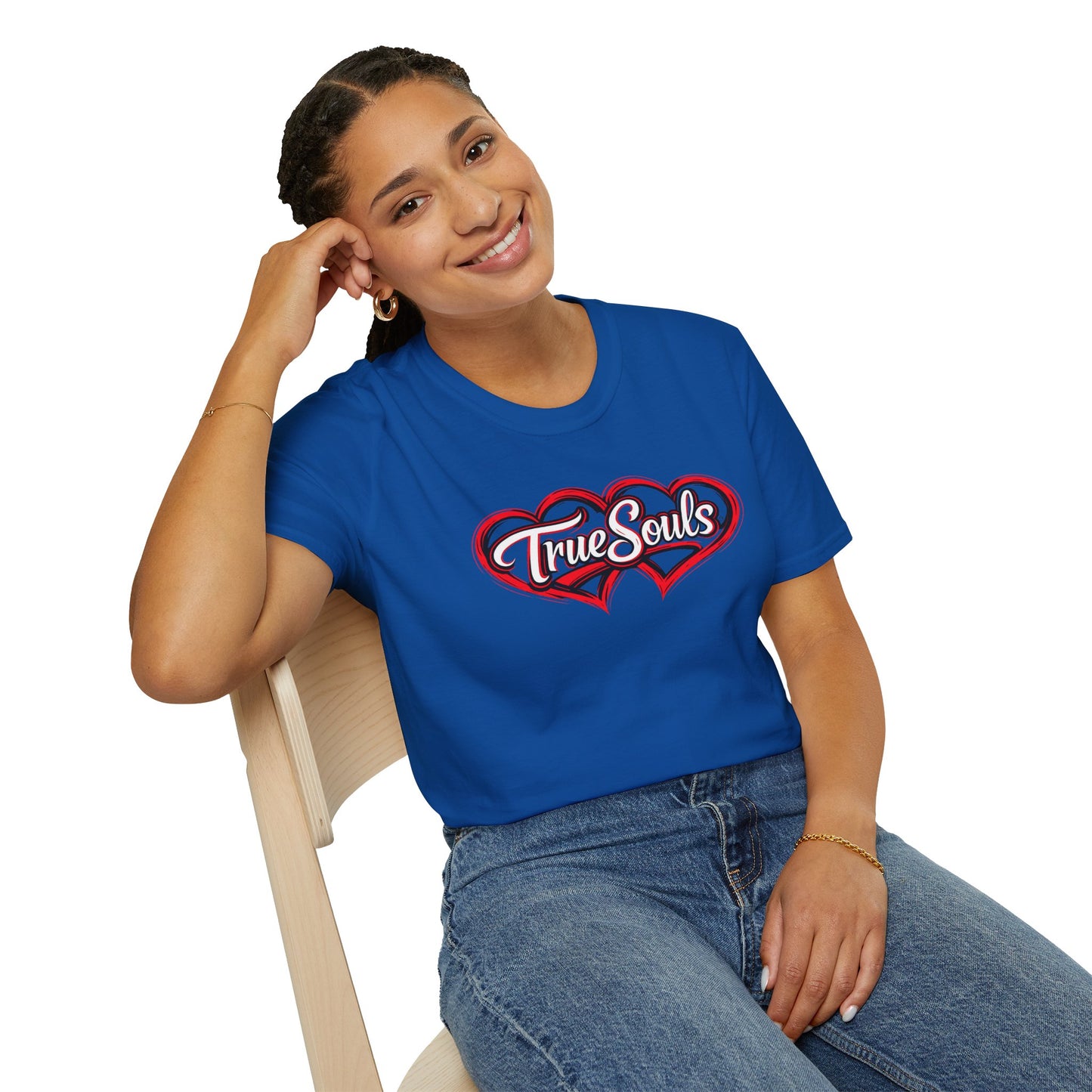 True Souls Double-Heart Graphic Tee