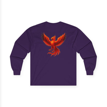 True Souls Phoenix Graphic on Back Long Sleeve Tee