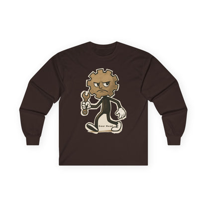 Gear Head - Long Sleeve Tee - Unisex Ultra Cotton Shirt