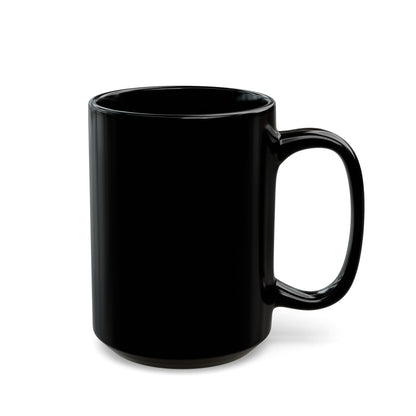 Pot Head Ceramic Mug - 11oz & 15oz Black Coffee Cup